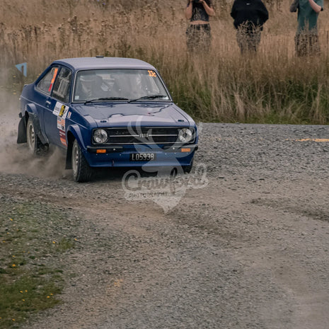 Otago rally ss5 #33c Ford Escort Mk2 BDA - Automotive