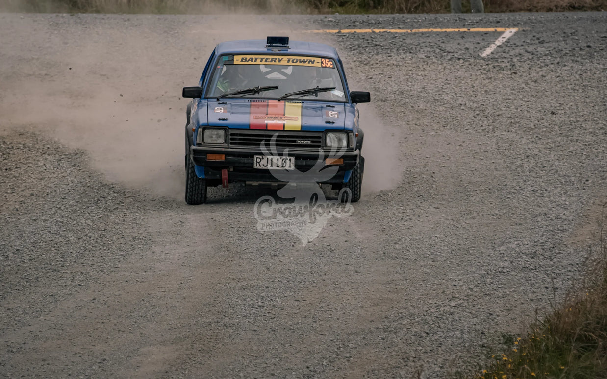Otago rally ss5 #35c Toyota Starle - Automotive