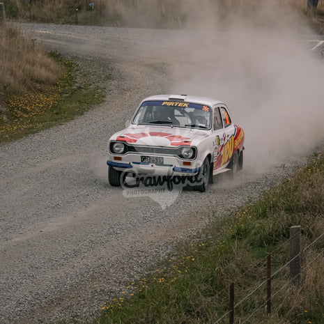 Otago rally ss5 #36c Ford Escort Mexico - Automotive