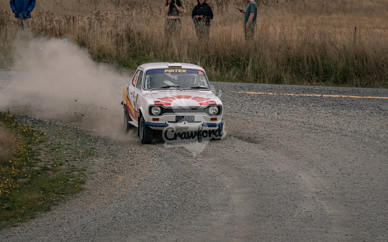 Otago rally ss5 #36c Ford Escort Mexico - Automotive