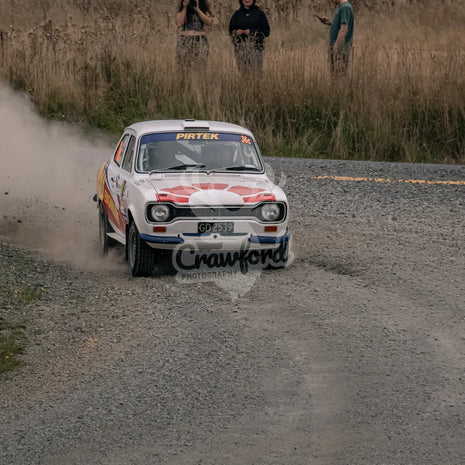 Otago rally ss5 #36c Ford Escort Mexico - Automotive
