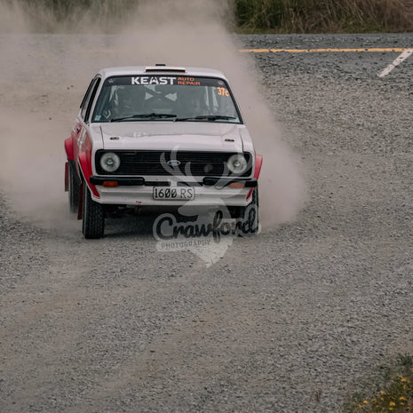 Otago rally ss5 #37c Ford Escort Mk1 RS1600 - Automotive