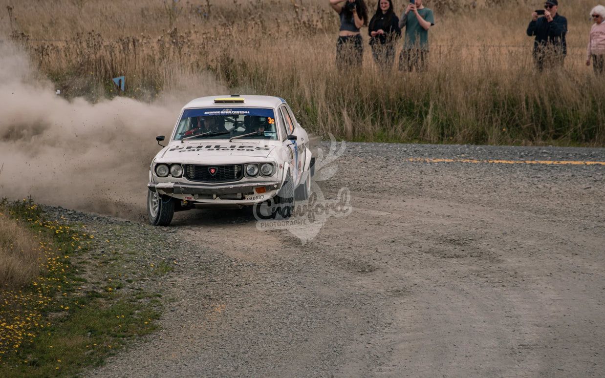 Otago rally ss5 #3c Mazda RX3 - Automotive