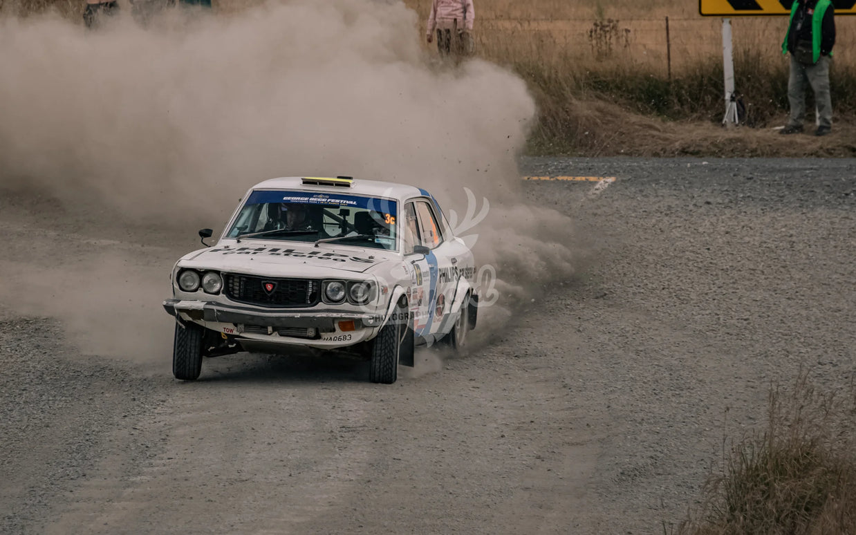 Otago rally ss5 #3c Mazda RX3 - Automotive