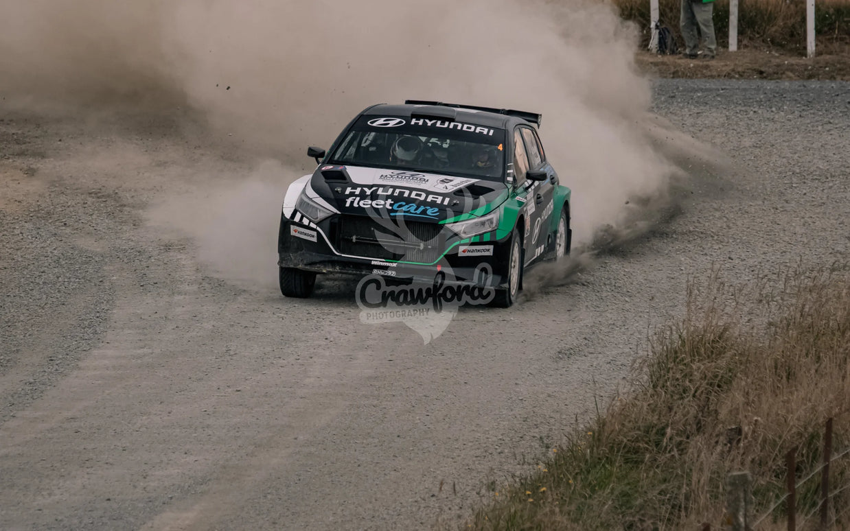 Otago rally ss5 #4 Hyundai i20 Rally2 - Automotive
