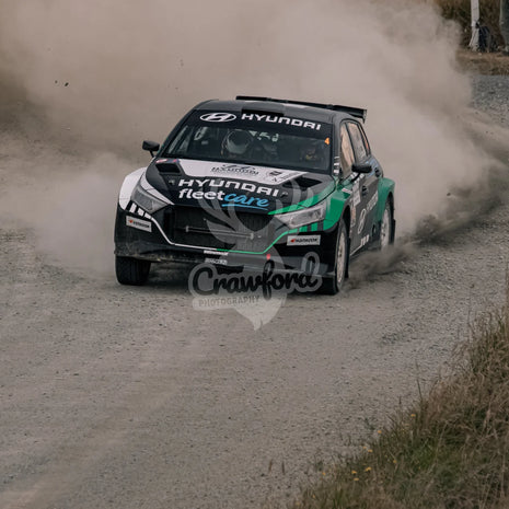 Otago rally ss5 #4 Hyundai i20 Rally2 - Automotive