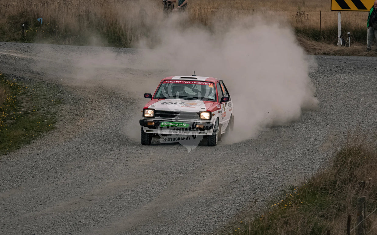 Otago rally ss5 #40c Toyota Starlet - Automotive
