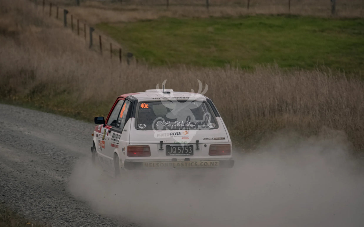 Otago rally ss5 #40c Toyota Starlet - Automotive