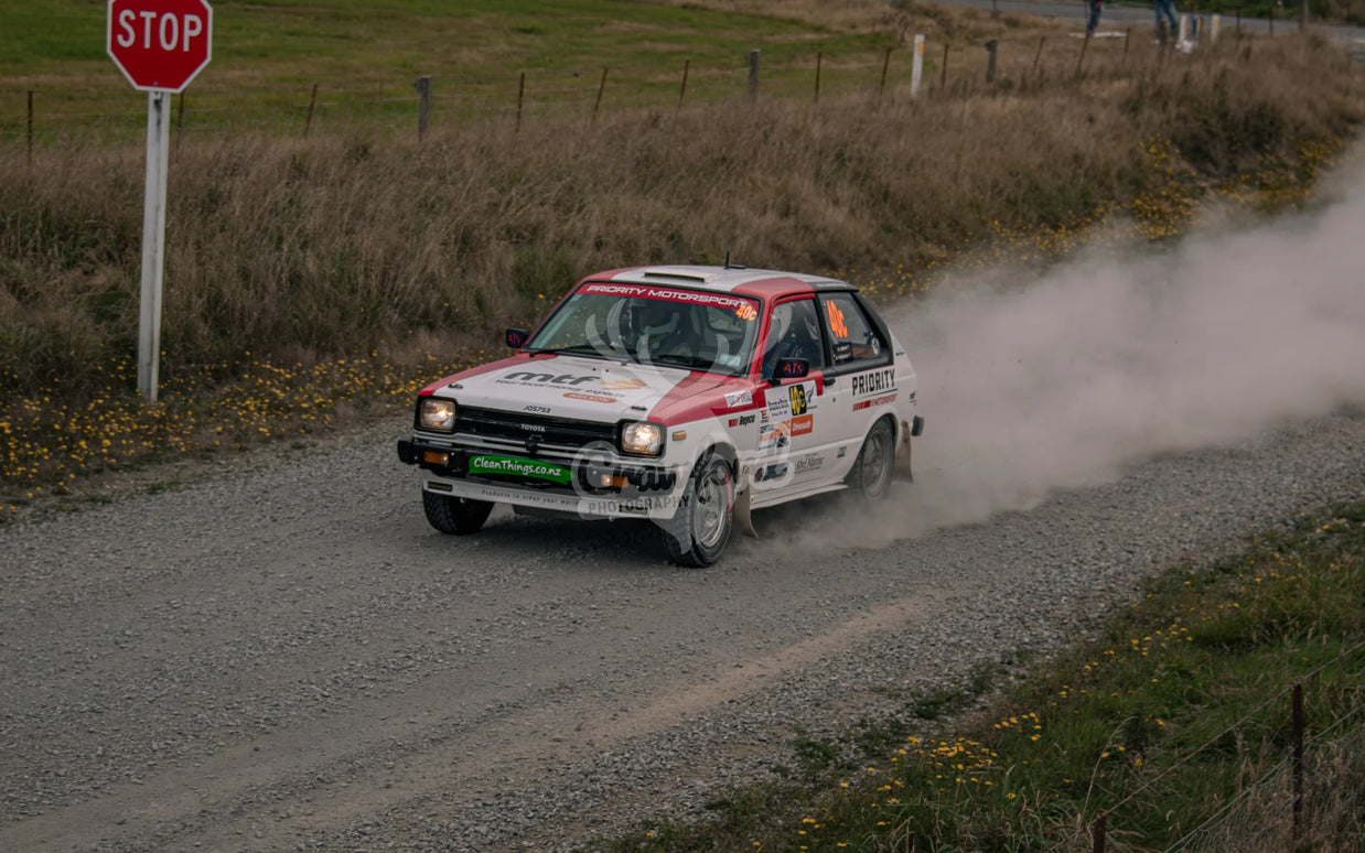 Otago rally ss5 #40c Toyota Starlet - Automotive