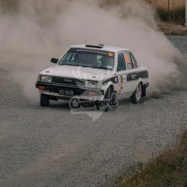 Otago rally ss5 #42c Toyota Corolla KE70 - Automotive