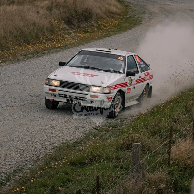 Otago rally ss5 #46c Toyota Corolla GT - Automotive