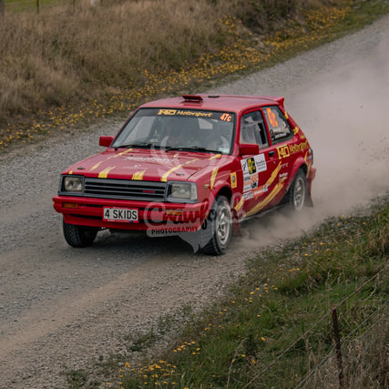 Otago rally ss5 #47c Toyota Starlet - Automotive