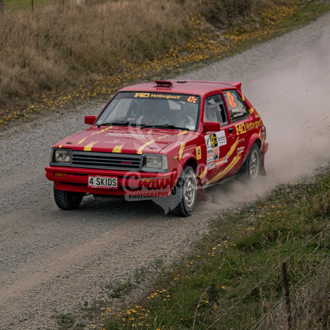 Otago rally ss5 #47c Toyota Starlet - Automotive