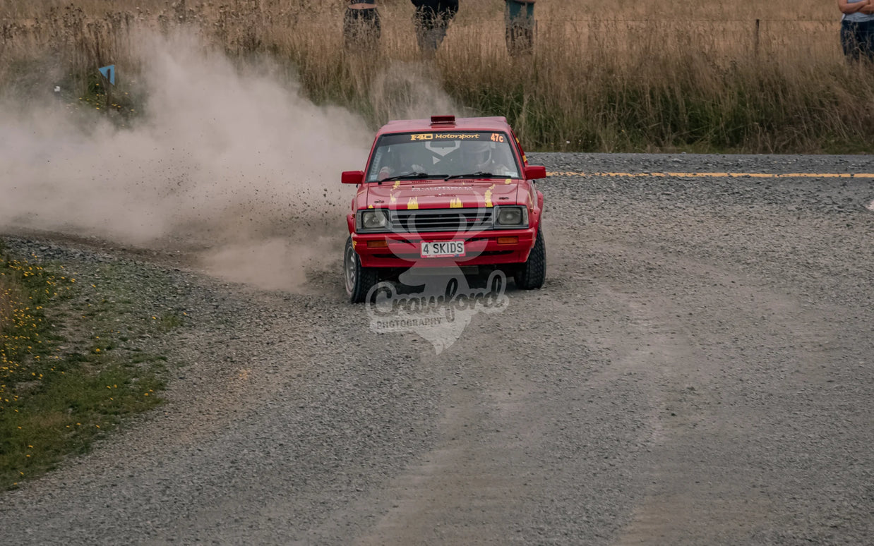 Otago rally ss5 #47c Toyota Starlet - Automotive