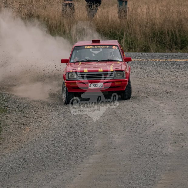 Otago rally ss5 #47c Toyota Starlet - Automotive