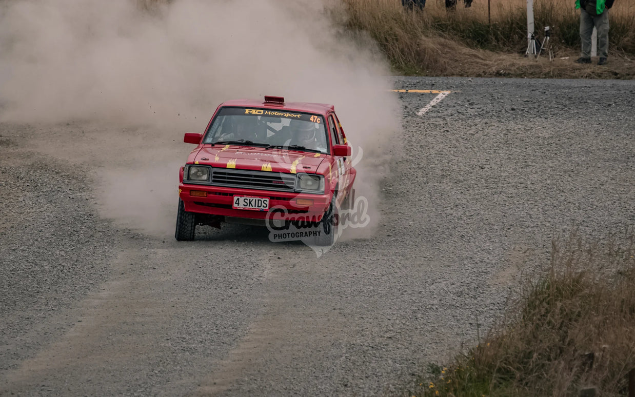 Otago rally ss5 #47c Toyota Starlet - Automotive