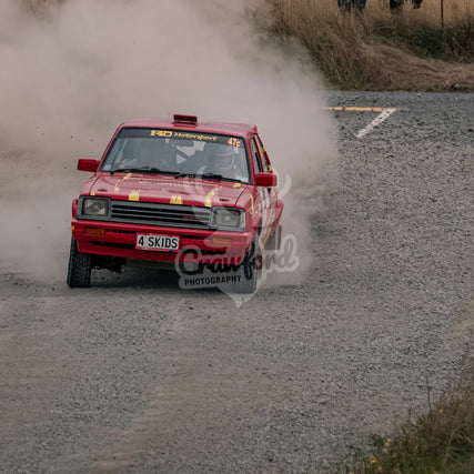 Otago rally ss5 #47c Toyota Starlet - Automotive