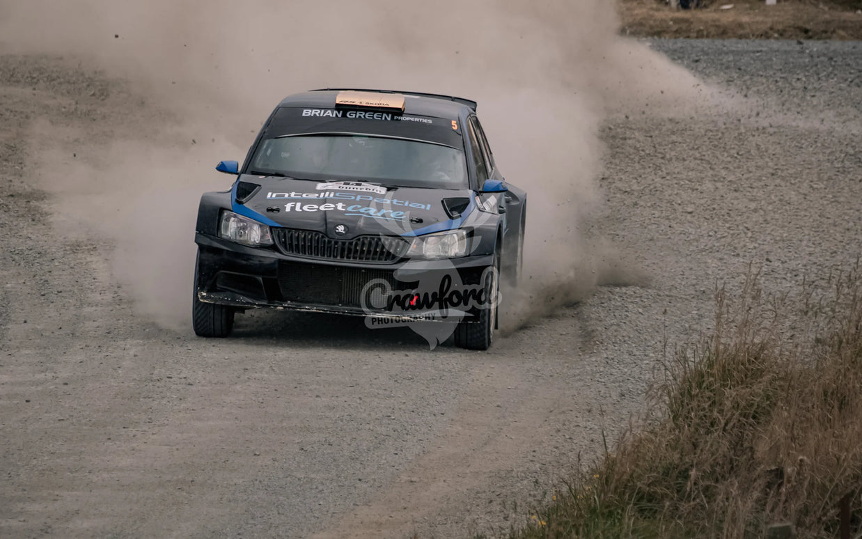 Otago rally ss5 #5 Skoda Fabia R5 - Automotive