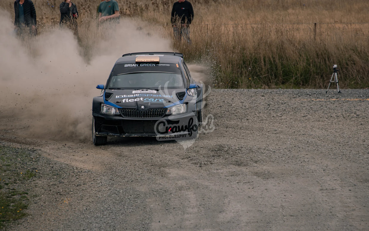 Otago rally ss5 #5 Skoda Fabia R5 - Automotive