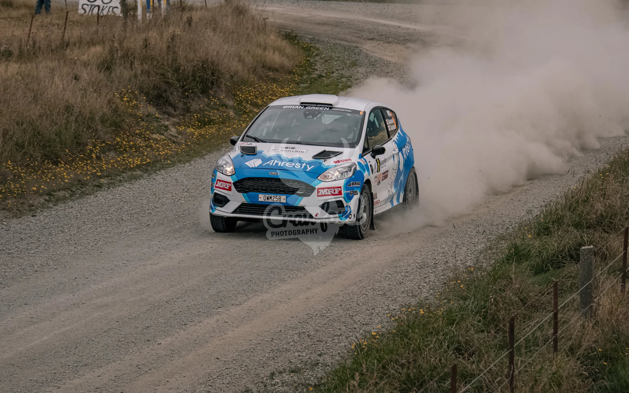 Otago rally ss5 #6 Ford Fiesta Rally4 - Automotive
