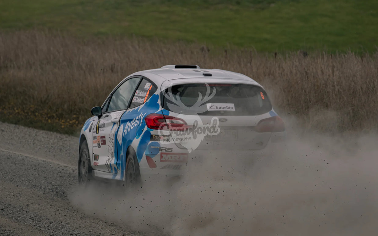 Otago rally ss5 #6 Ford Fiesta Rally4 - Automotive