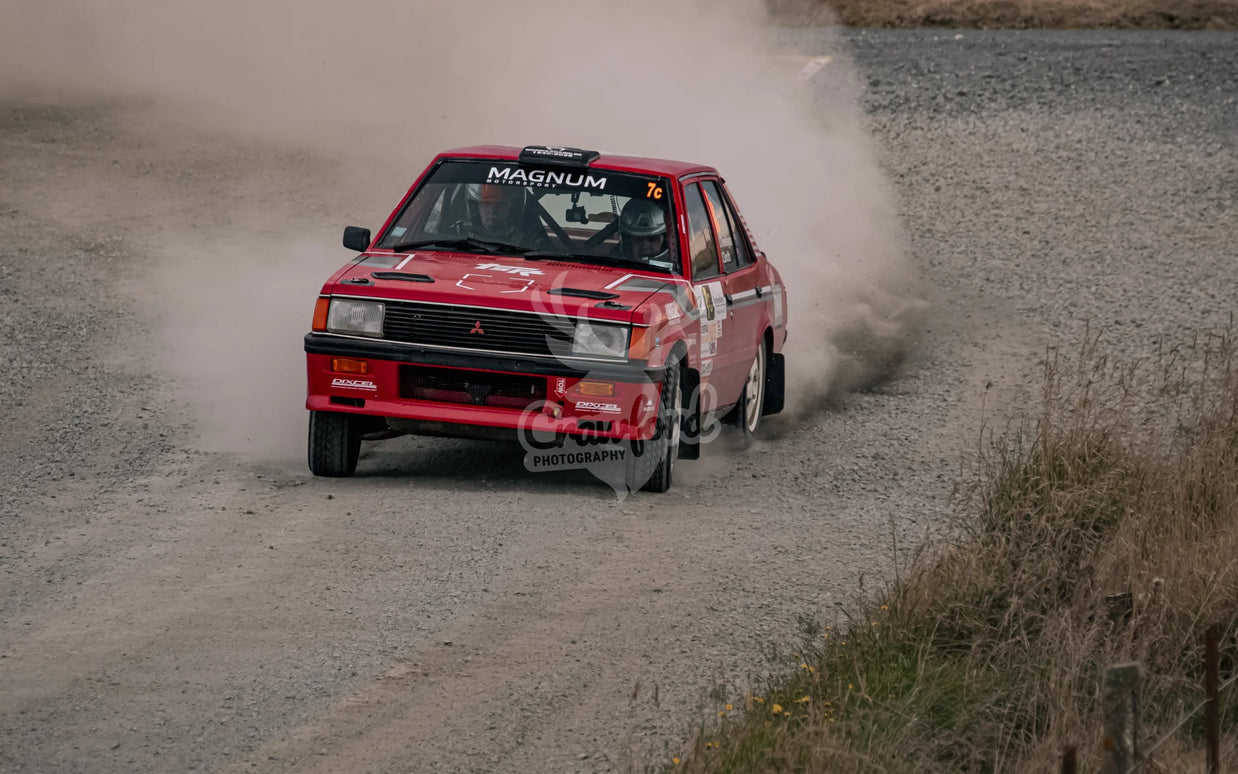 Otago rally ss5 #7c Mitsubishi EX Lancer - Automotive