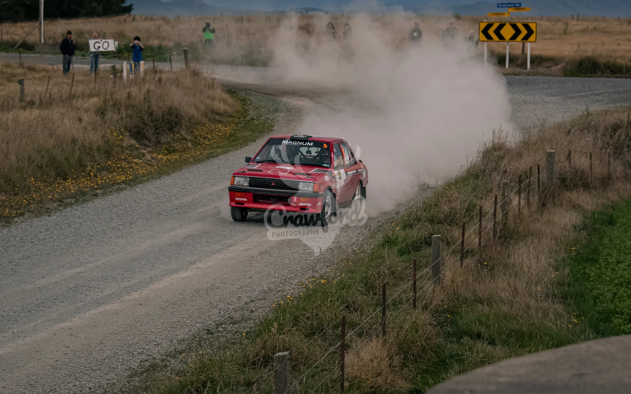 Otago rally ss5 #7c Mitsubishi EX Lancer - Automotive
