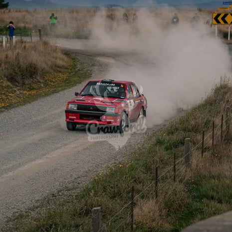 Otago rally ss5 #7c Mitsubishi EX Lancer - Automotive