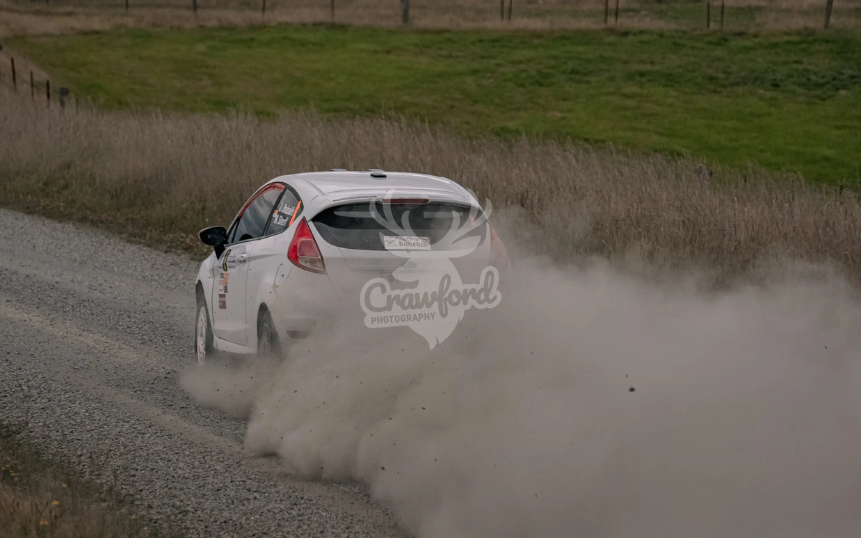 Otago rally ss5 #8 Ford Fiesta - Automotive