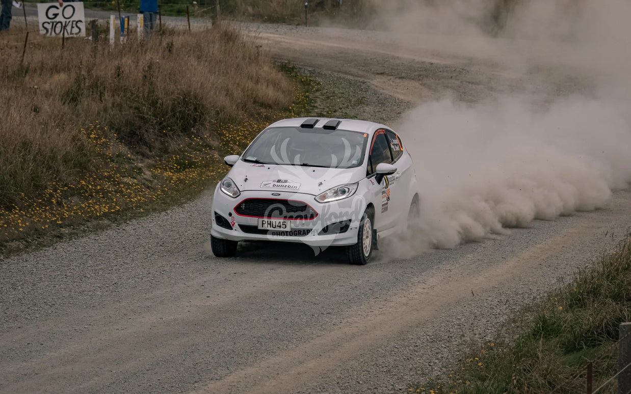 Otago rally ss5 #8 Ford Fiesta - Automotive