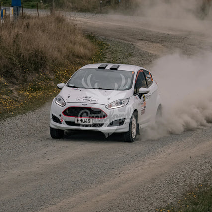 Otago rally ss5 #8 Ford Fiesta - Automotive