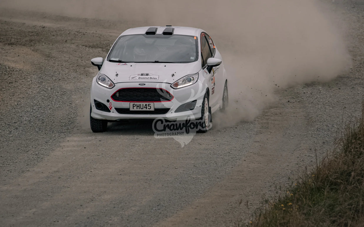 Otago rally ss5 #8 Ford Fiesta - Automotive