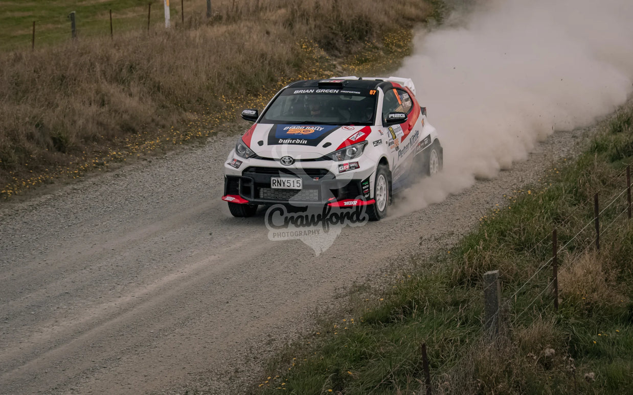 Otago rally ss5 #87 Toyota GR Yaris - Automotive