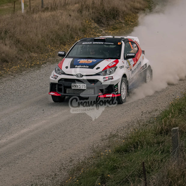 Otago rally ss5 #87 Toyota GR Yaris - Automotive