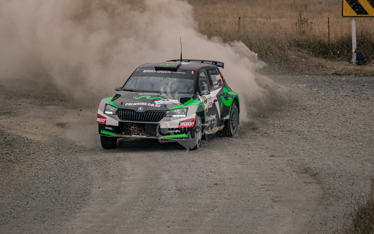 Otago rally ss5 #9 Skoda Fabia Rally2 evo - Automotive