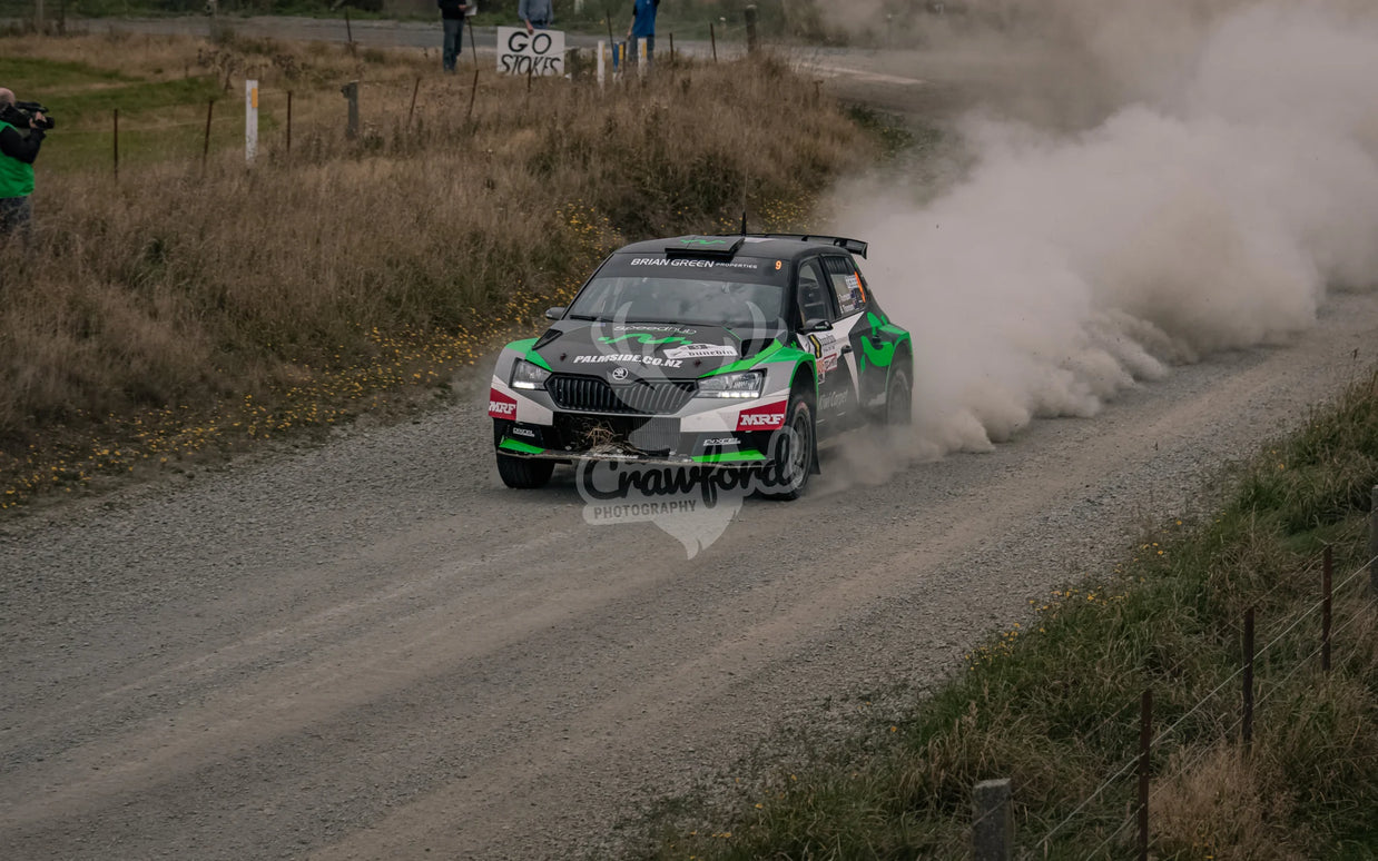 Otago rally ss5 #9 Skoda Fabia Rally2 evo - Automotive