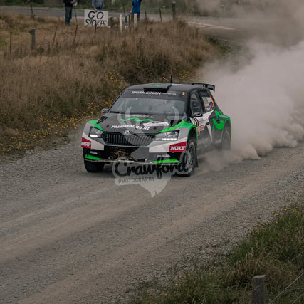Otago rally ss5 #9 Skoda Fabia Rally2 evo - Automotive