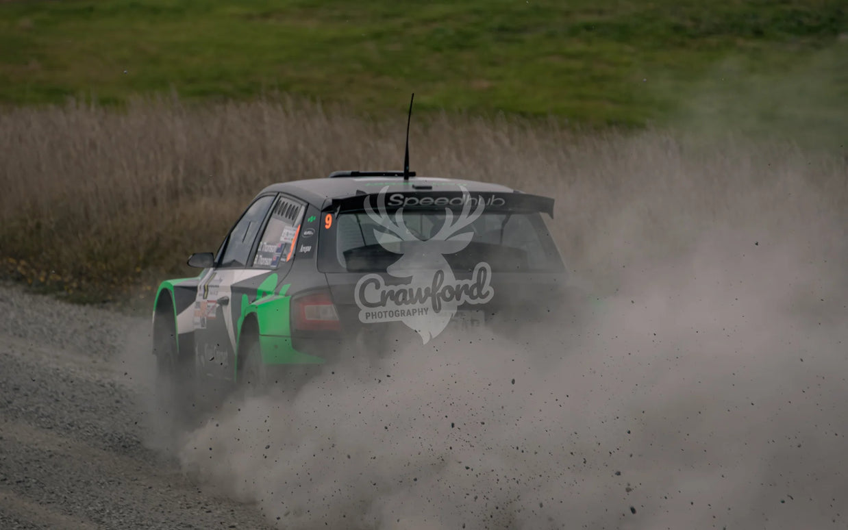 Otago rally ss5 #9 Skoda Fabia Rally2 evo - Automotive