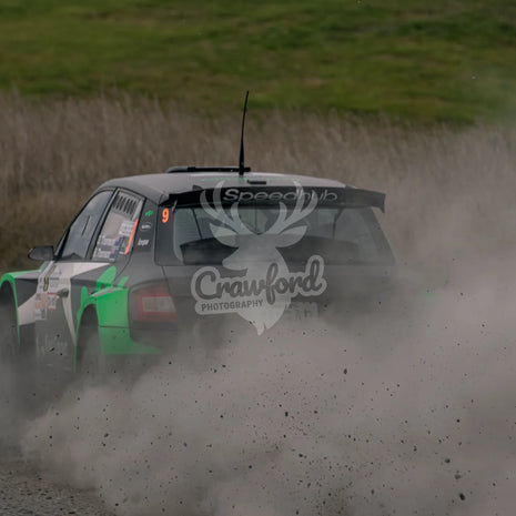 Otago rally ss5 #9 Skoda Fabia Rally2 evo - Automotive