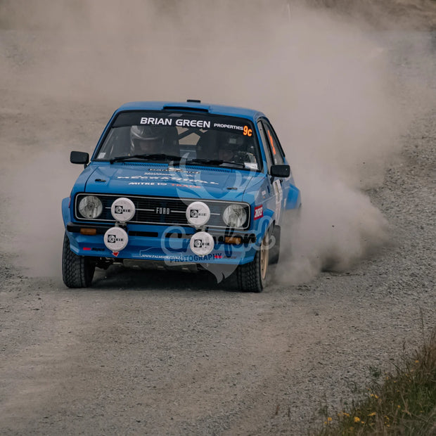 Otago rally ss5 #9c Ford Escort - Automotive