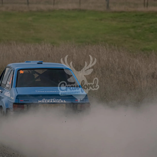 Otago rally ss5 #9c Ford Escort - Automotive