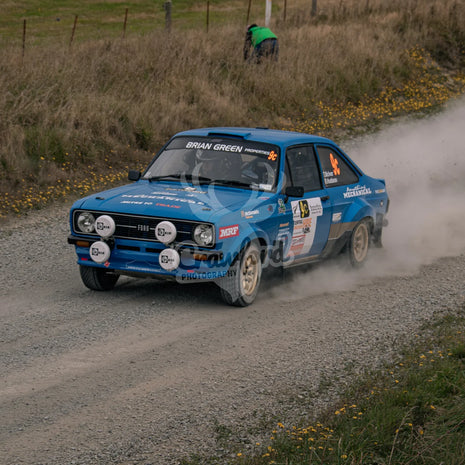 Otago rally ss5 #9c Ford Escort - Automotive