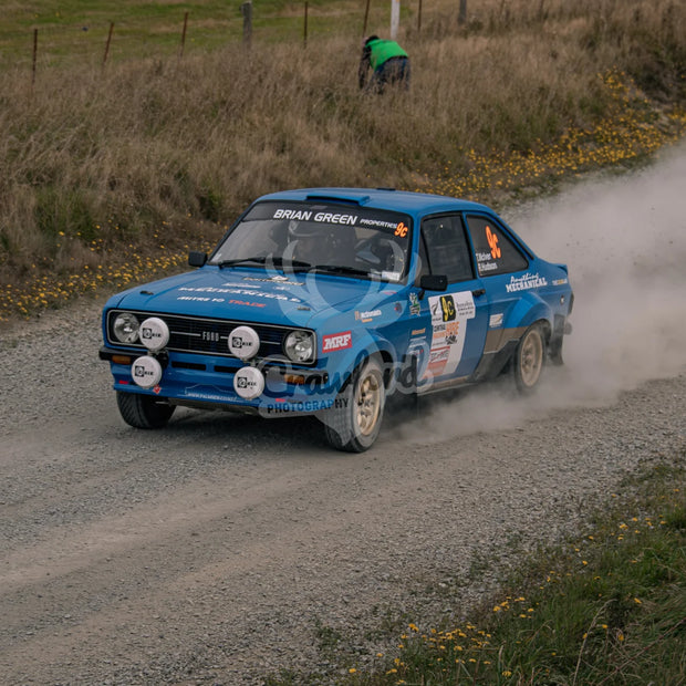 Otago rally ss5 #9c Ford Escort - Automotive